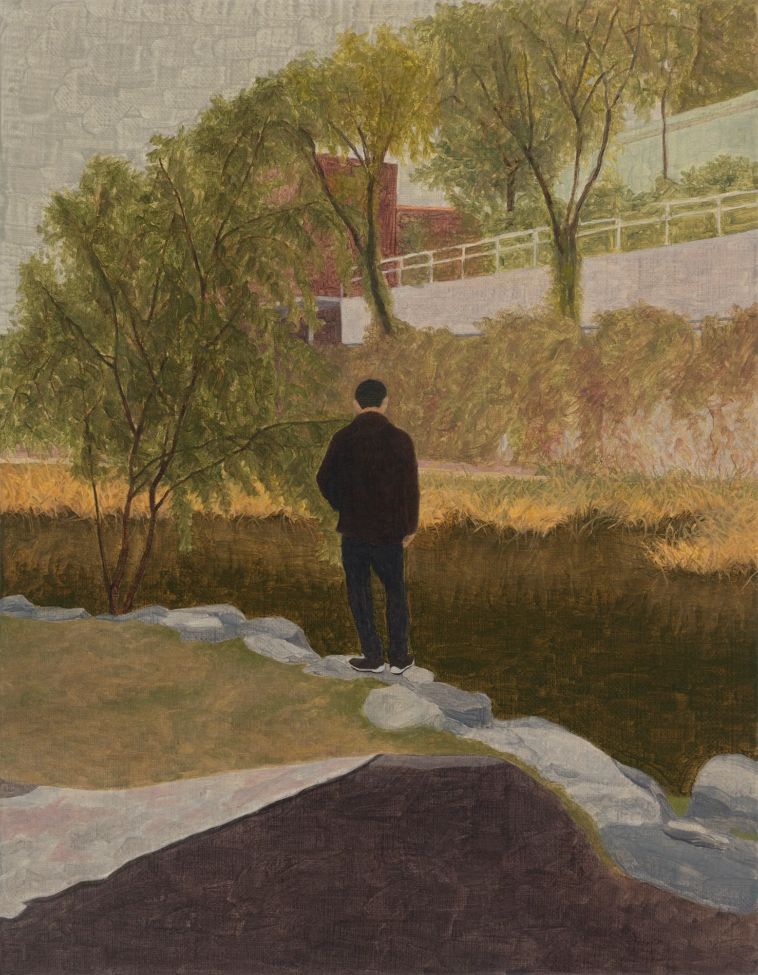 전병구, 〈회상〉, 40.9 × 31.8 cm, Oil on Canvas, 2020_작가제공