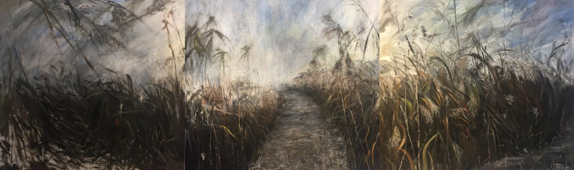 이규선_누구나 갈 길은 있다_oil on  canvas_486.6x130.3cm_2021