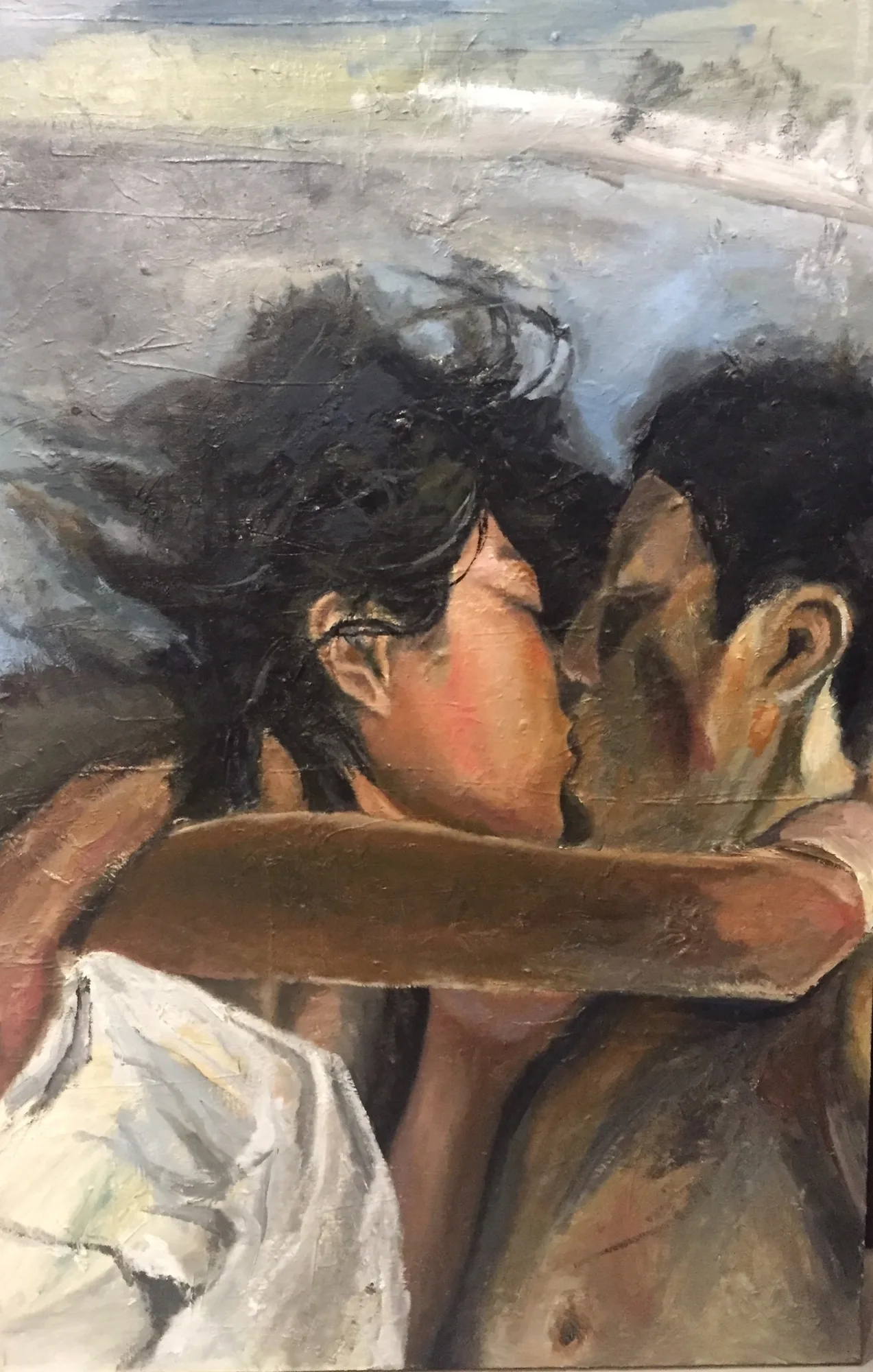 이규선_뜨밤_oil on canvas_90.3x54.2cm_2021