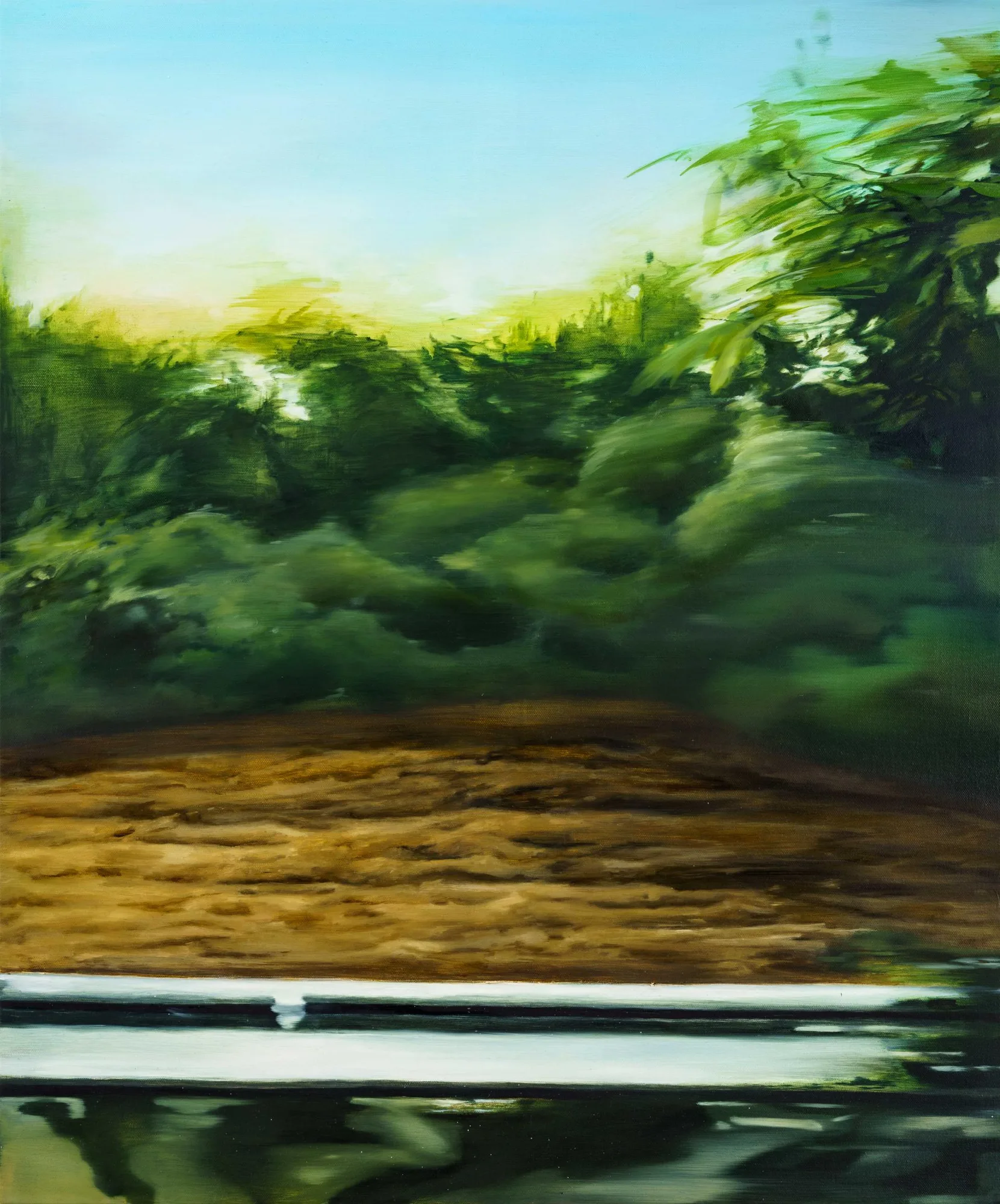 김지윤, 정지된 움직임 Ⅳ 2022 oil on canvas 72.7 x 60.6cm_작가제공
(이미지저작권은 작가에게 있습니다)