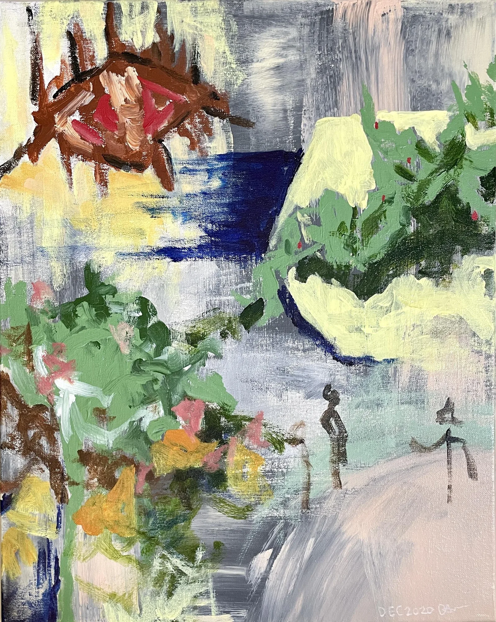 Untitled (202012-Oil), 2020
acrylic on canvas
20 x 16 in
© Candy Koh, 2020