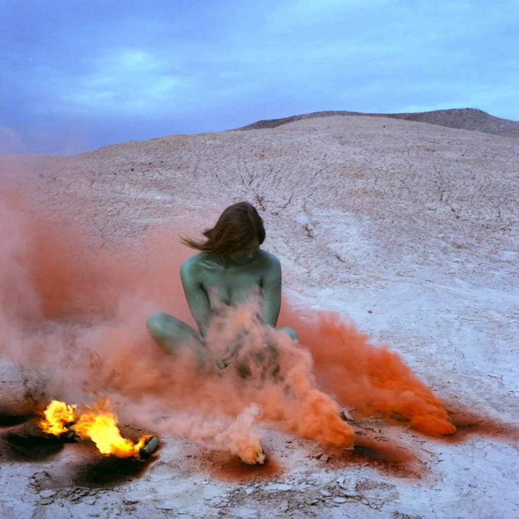 Judy Chicago, Immolation(1972). © Judy Chicago/Artists Rights Society (ARS), New York. Courtesy the artist
