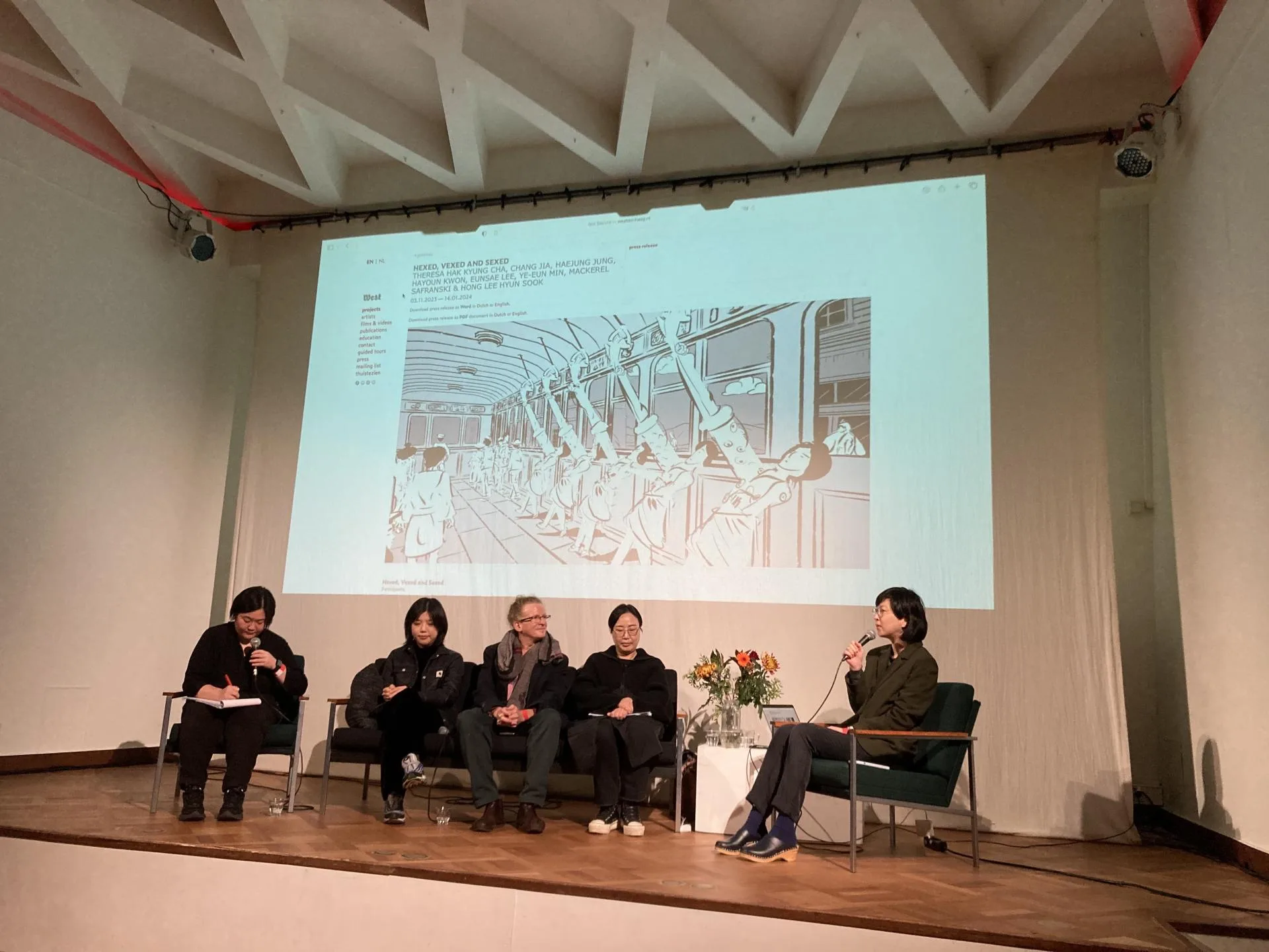 Hexed, Vexed and Sexed: 8 Women Artists from Korea Artist Talk
Curators: Baruch Gottlieb, Ji Yoon Yang with Artists: Chang Jia, Eunsae Lee