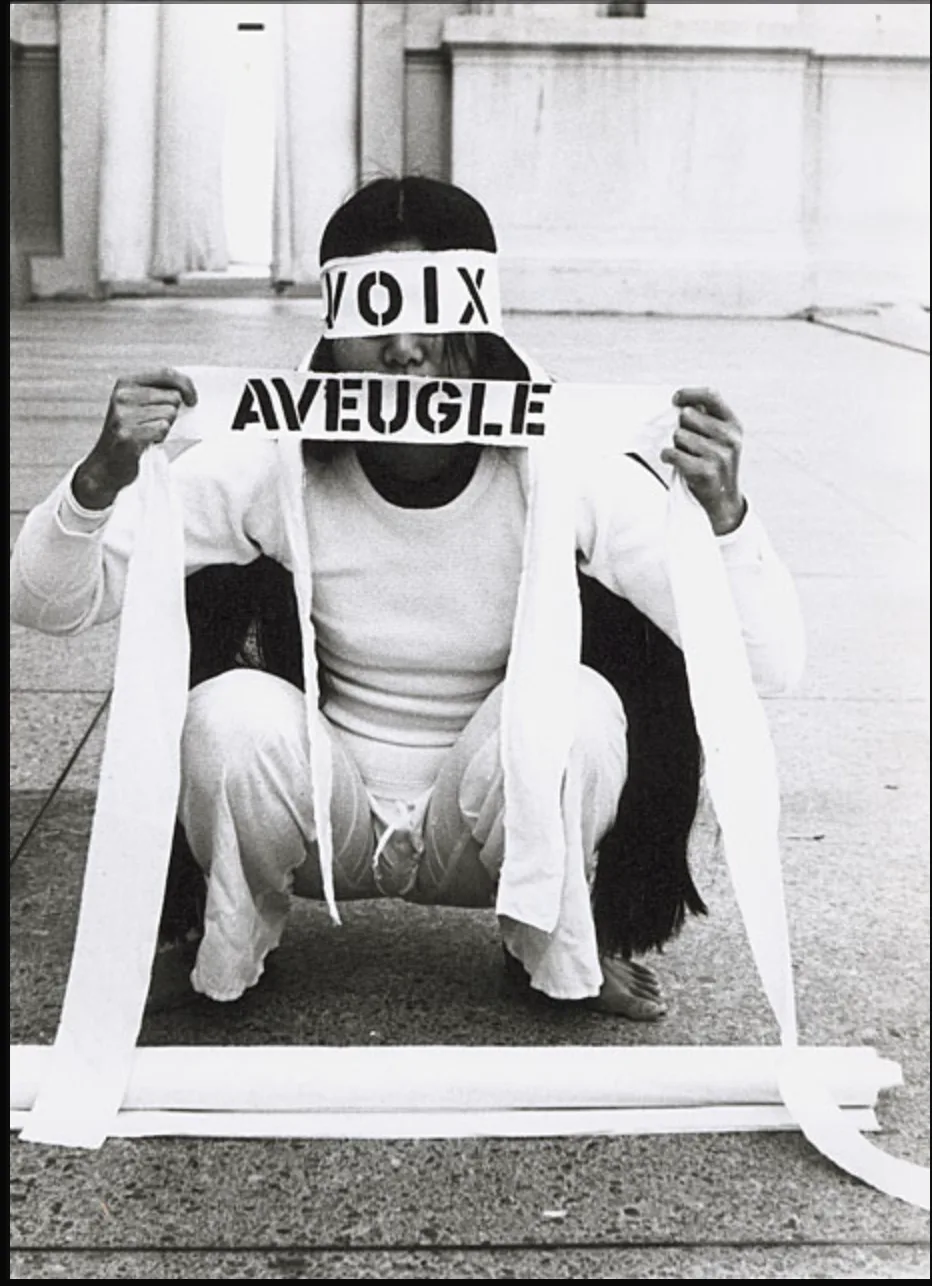 Hexed, Vexed and Sexed: 8 Women Artists from Korea Exhibition View
Theresa Hak Kyung Cha, Aveugle Voix, Performance Image, 1975