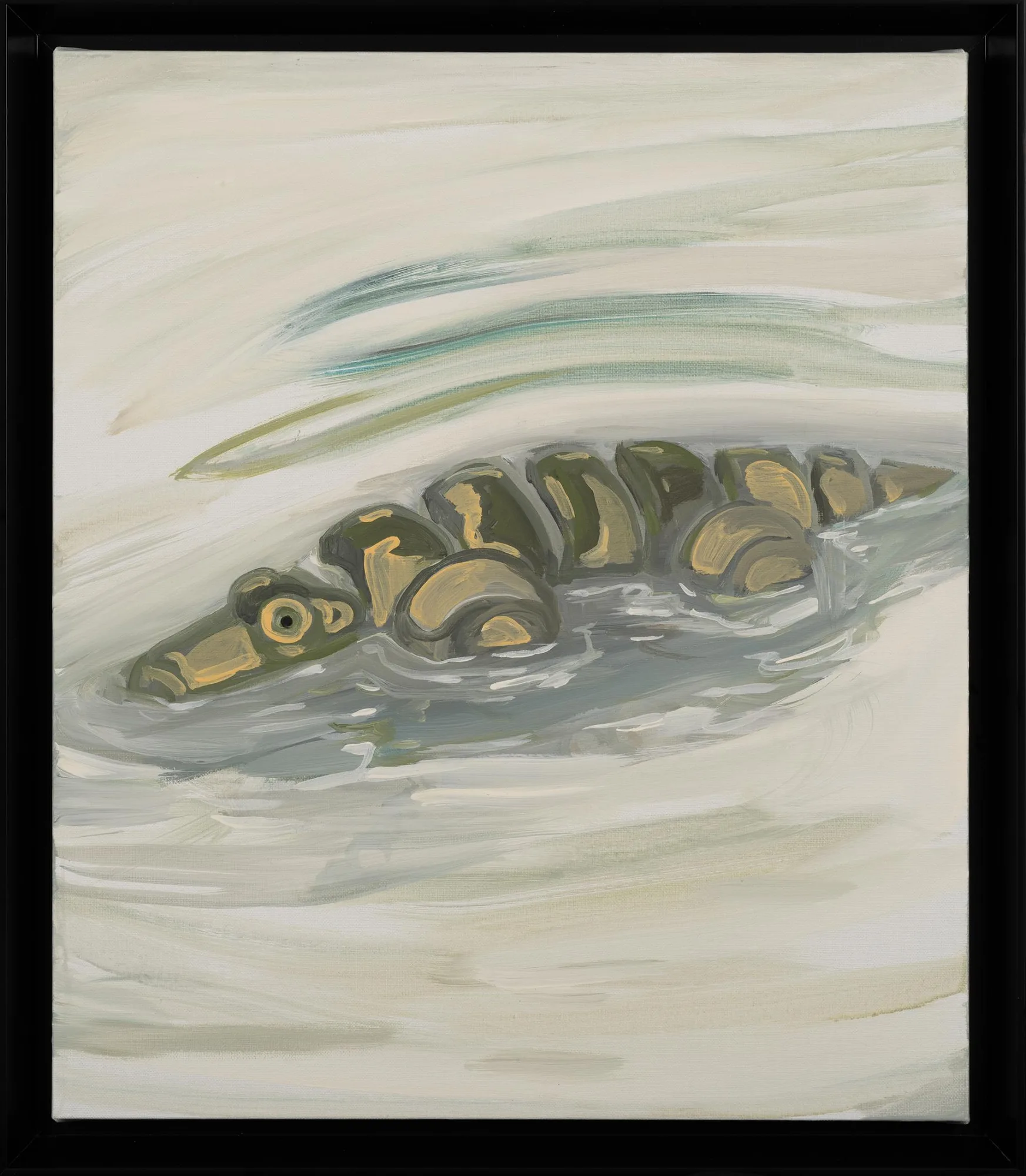 황지윤 Wet6 53x45.5 캔버스에 과슈 2023