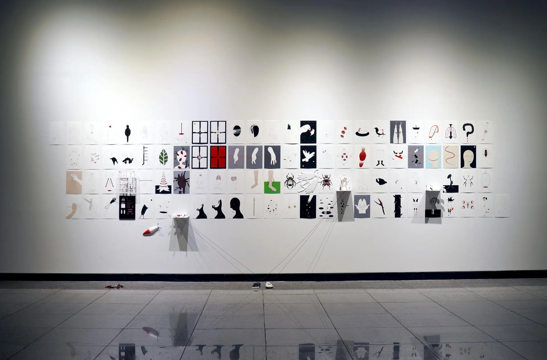 전영현_The imprecise body_ installation view003
