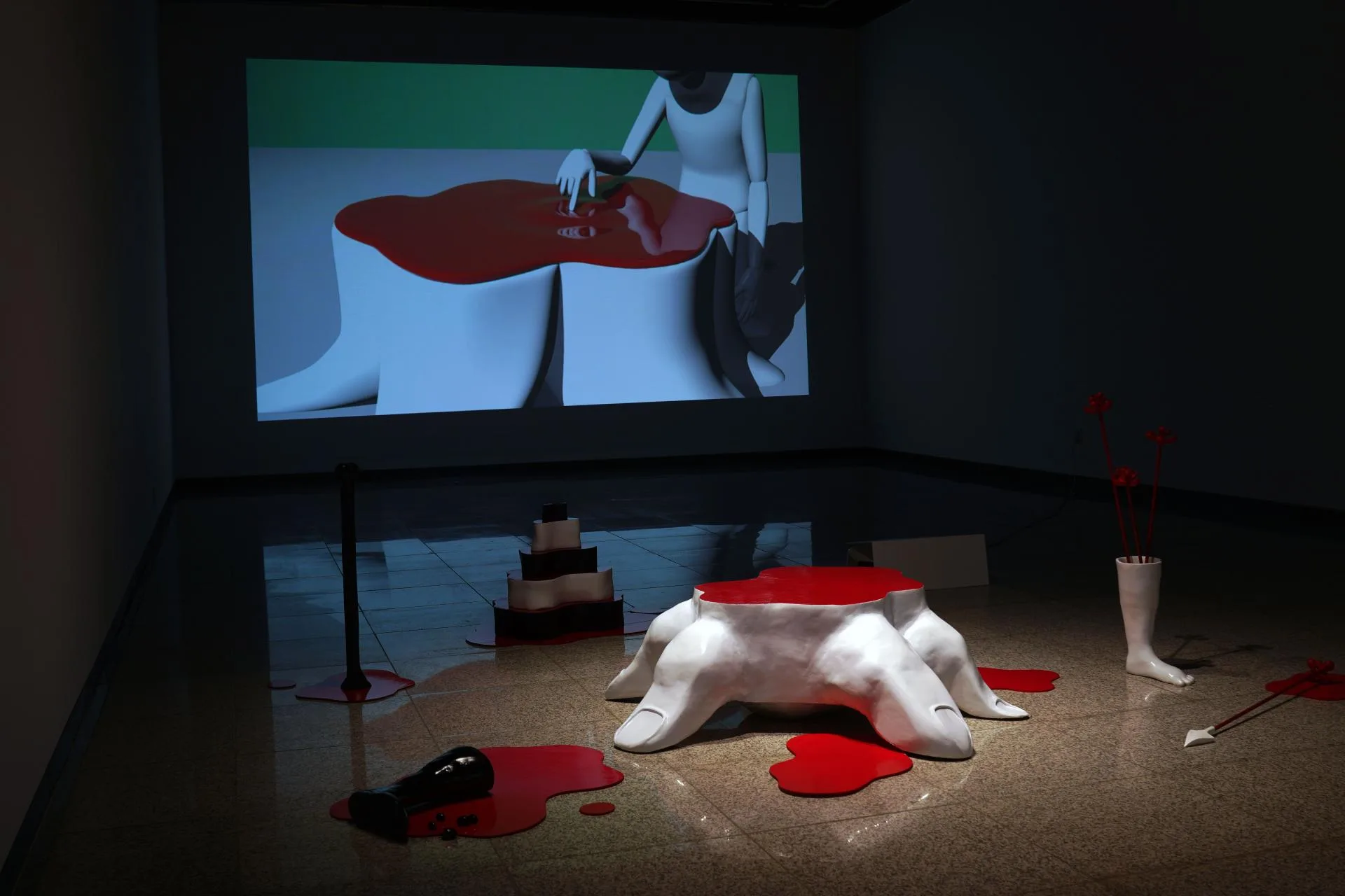 전영현_The imprecise body_ installation view001