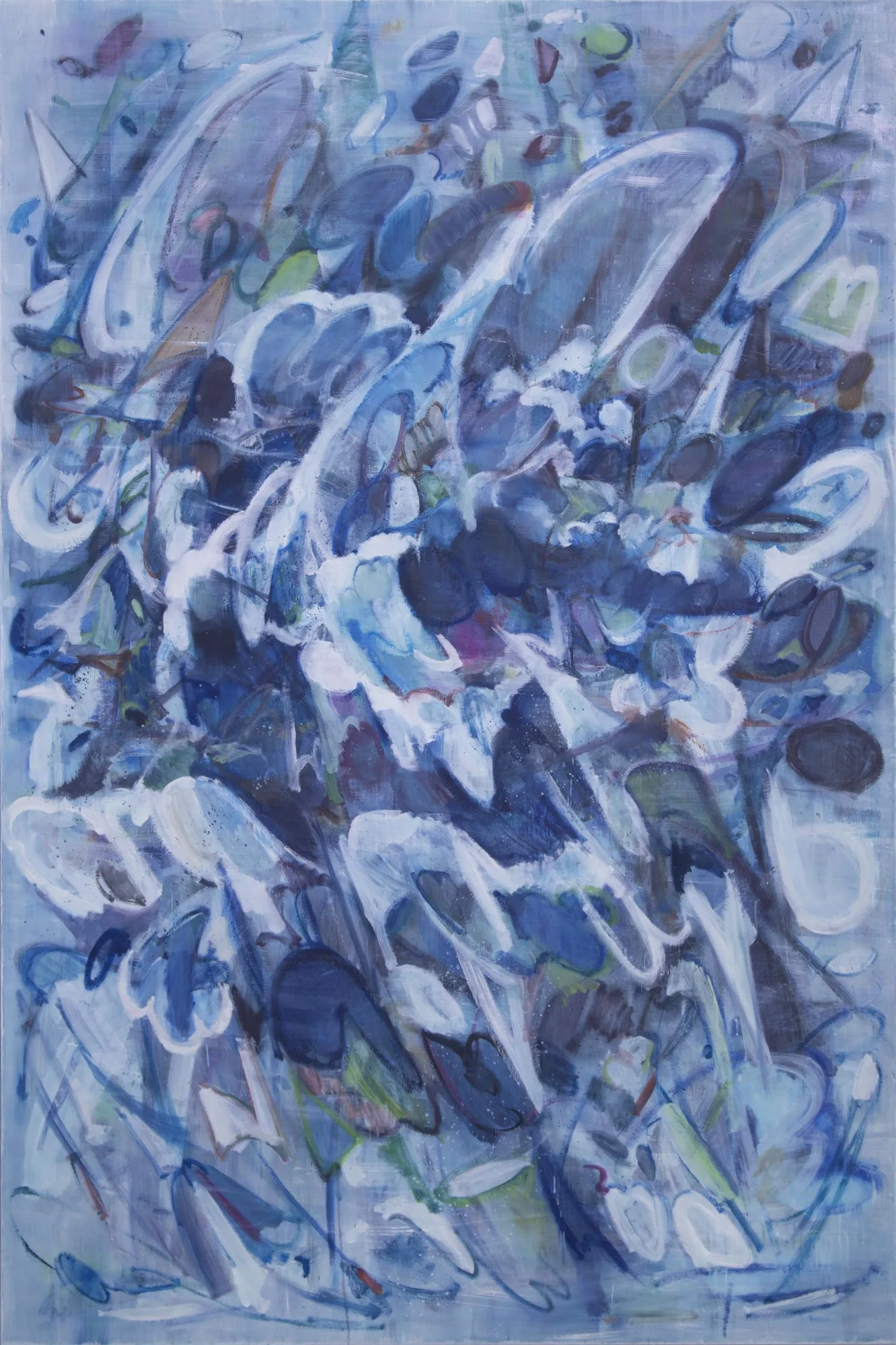 이양헌, Miniature, 2024, oil on canvas, 210.0 × 140.0 cm