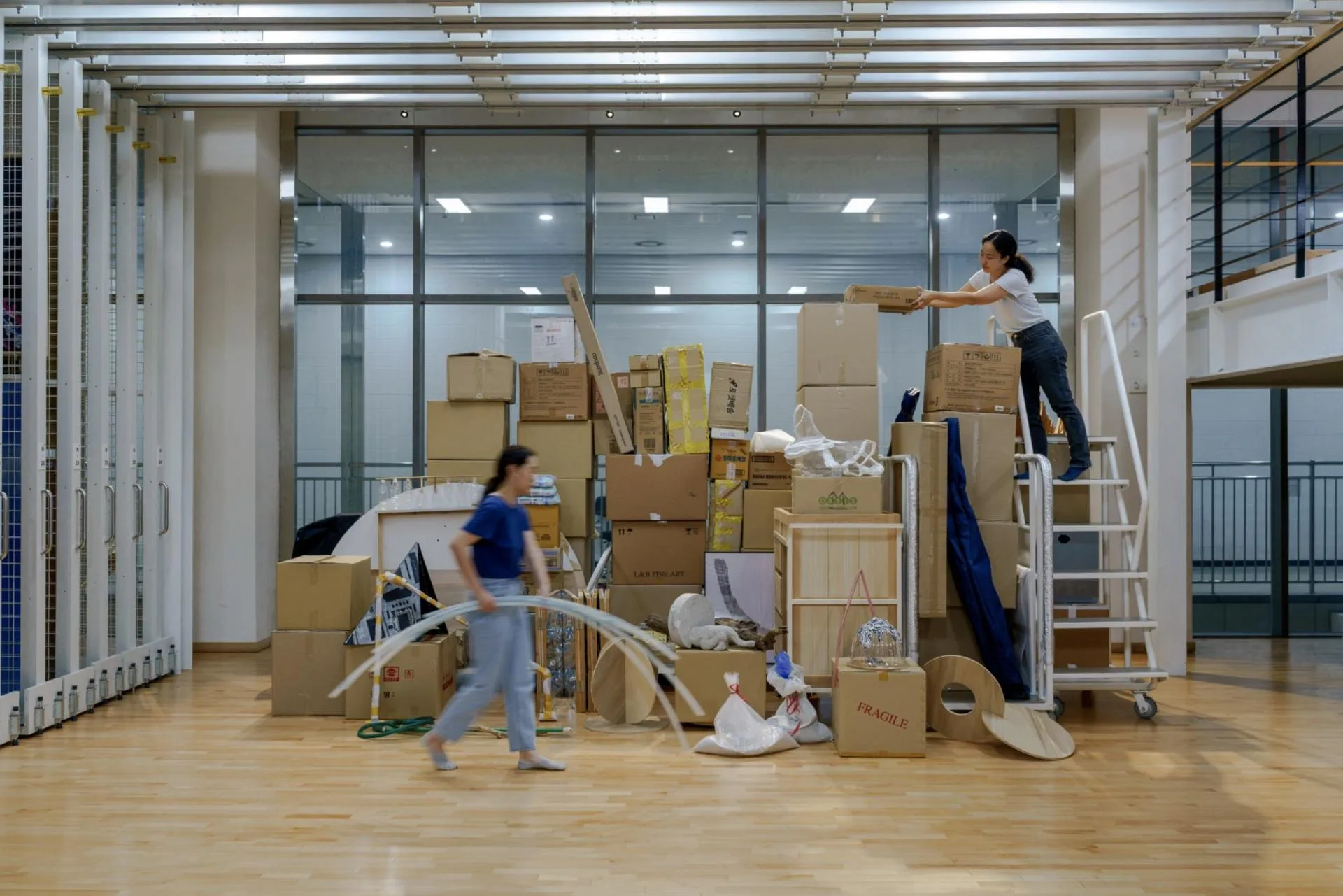 Orbit Library Performance documentation, 2023, single channel video, 40'00"