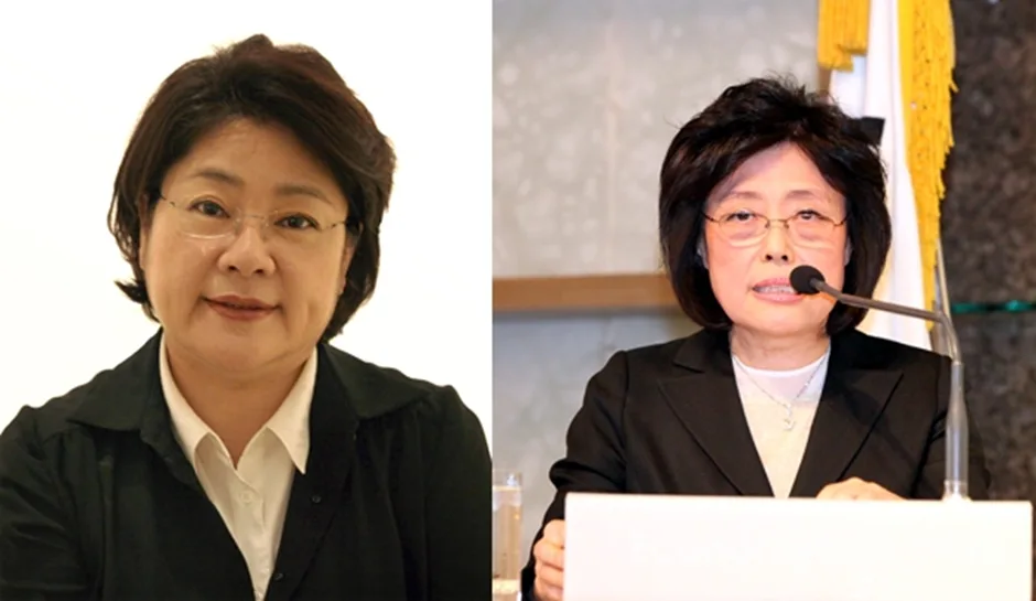 1(왼쪽) 이화익갤러리 이화익 대표, (오른쪽)쥴리아나갤러리 박미현 대표.(사진=왕진오 기자)