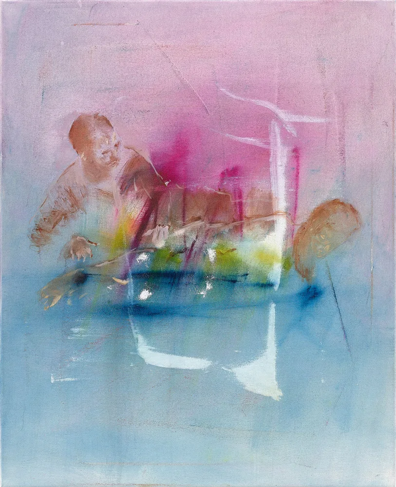 Some Velvet Morning 1(2024, 캔버스에 유채, 80 × 65 cm)