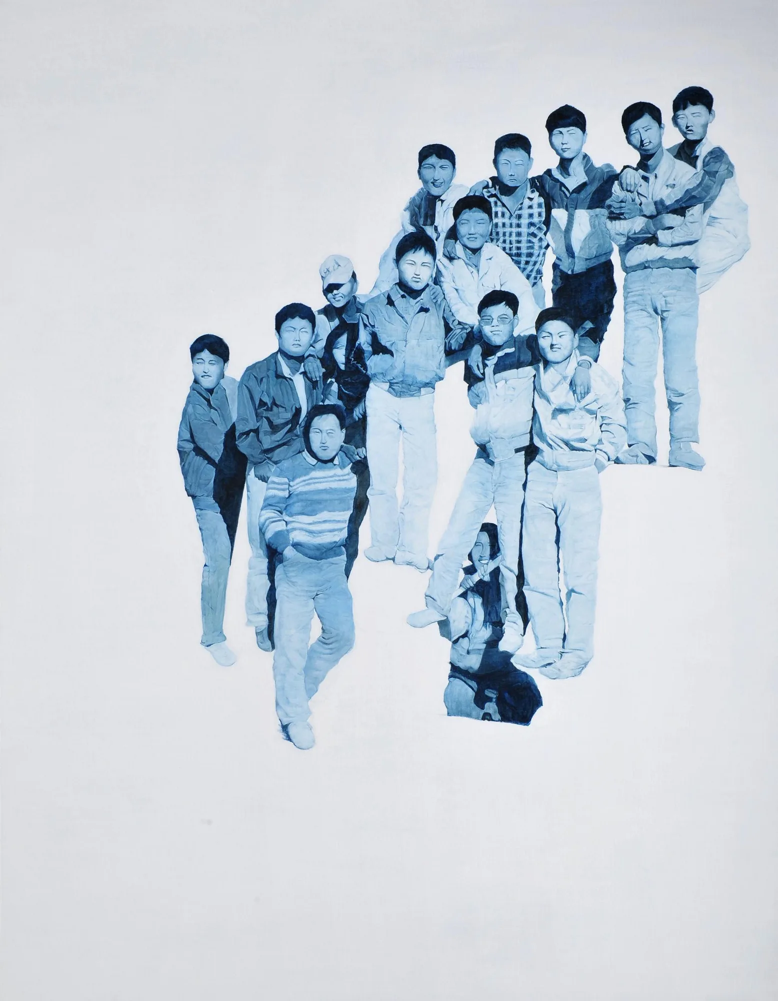 이부안, 인물풍경3_캔버스에 유채_116x91cm_2011
