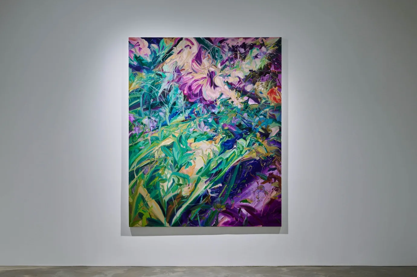 먼지가 흩날리는 시간, oil on canvas, 162.2 × 130.3 cm, 2021