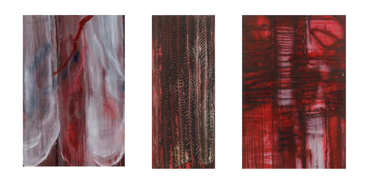 이영수, 각인된 감정과 신체 감각, 2021, Oil on canvas, 193.9 × 130.3 cm
이영수, 각인된 감정과 신체 감각, 2021, Oil and airbrush on canvas, 116.8 × 72.7 cm
이영수, 각인된 감정과 신체 감각, 2021, Oil on canvas, 193.9 × 130.3 cm
